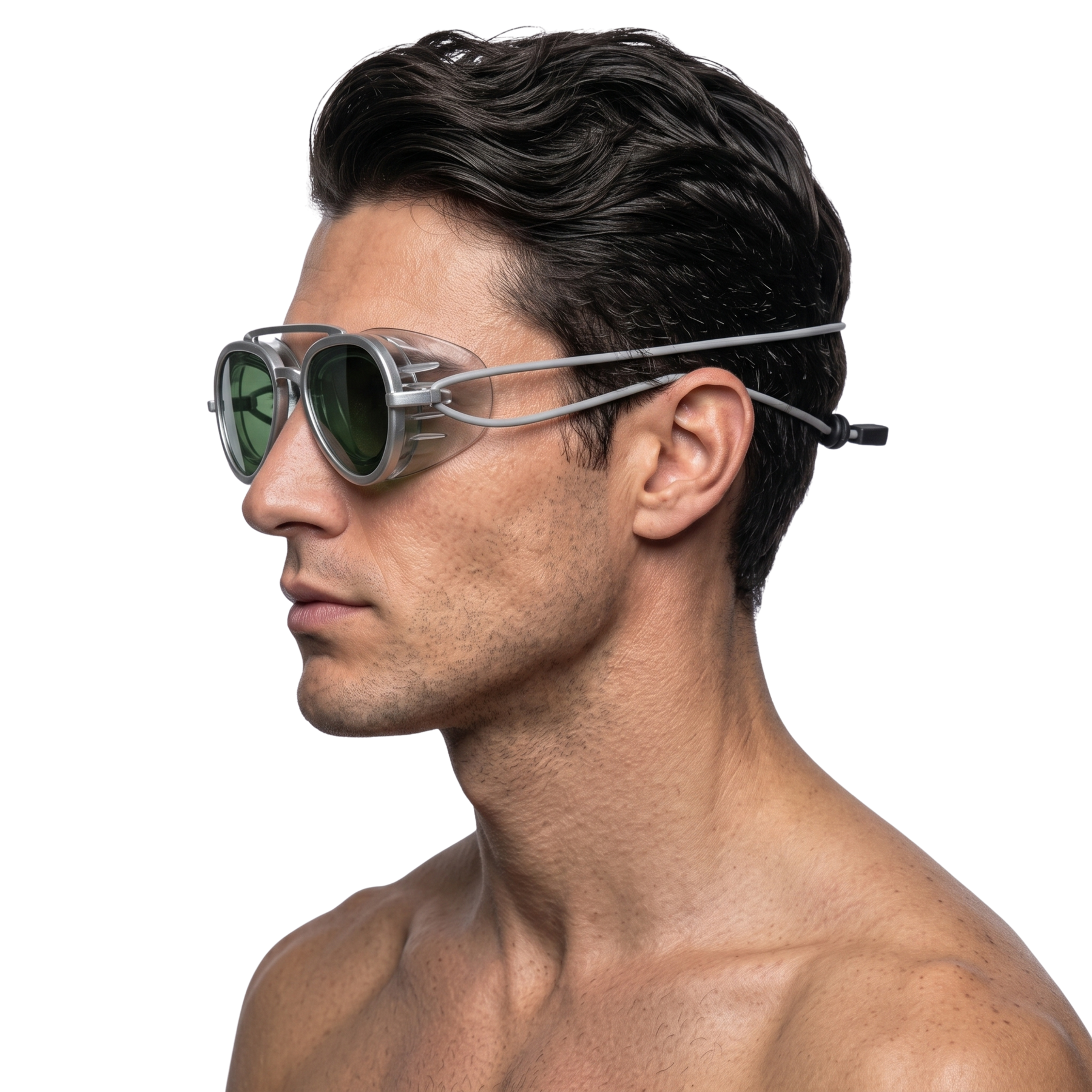 Silver / Emerald | Water-Ready Luxury Sunglasses