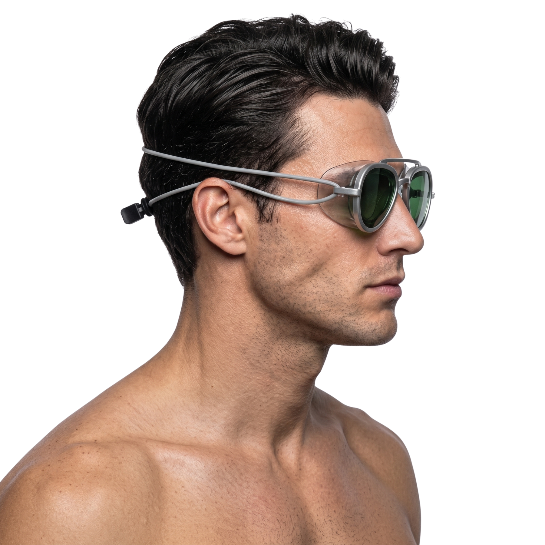 Silver / Emerald | Water-Ready Luxury Sunglasses