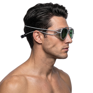 Silver / Emerald | Water-Ready Luxury Sunglasses