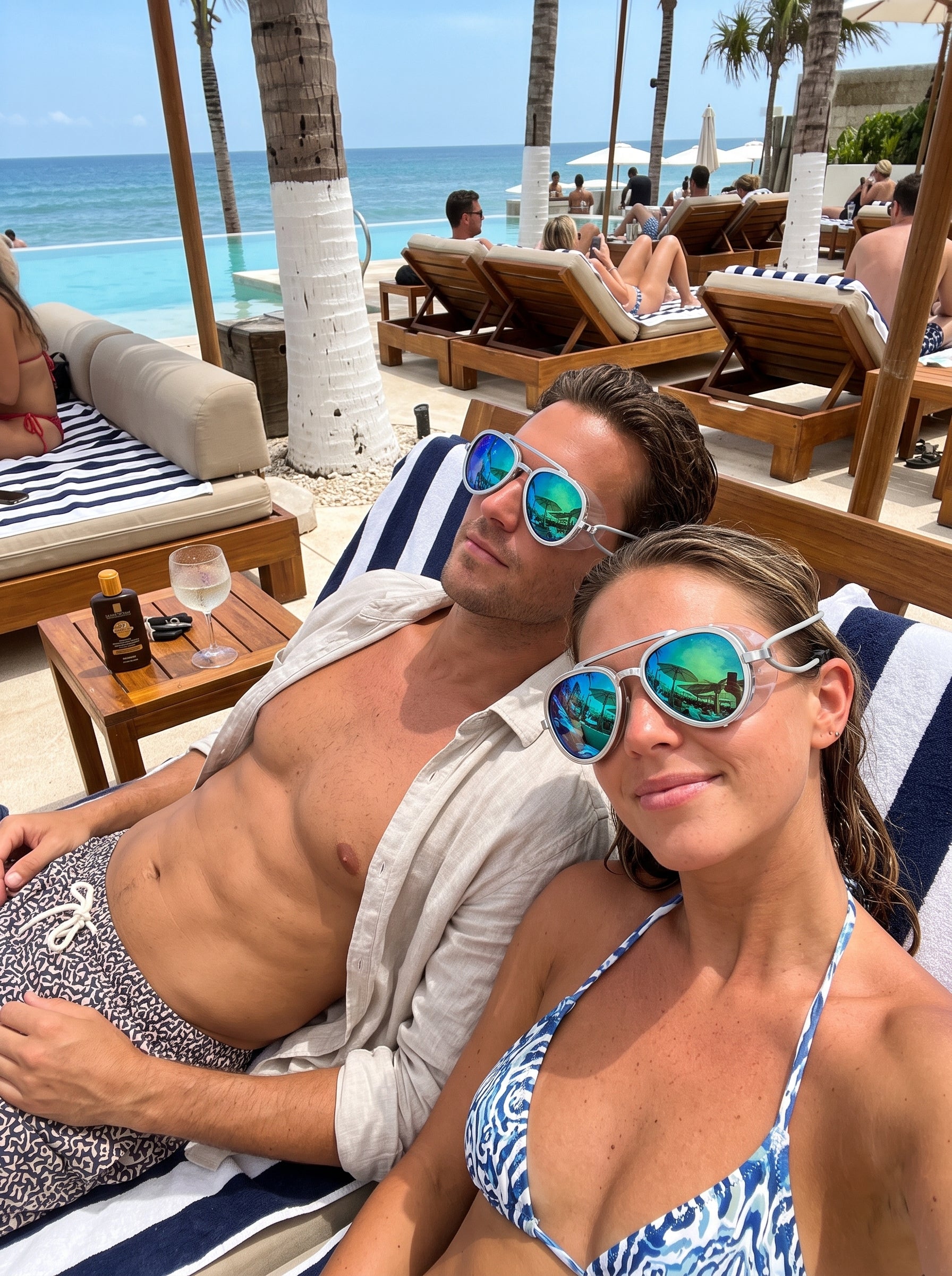 Crystal / Ocean | Water-Ready Luxury Sunglasses