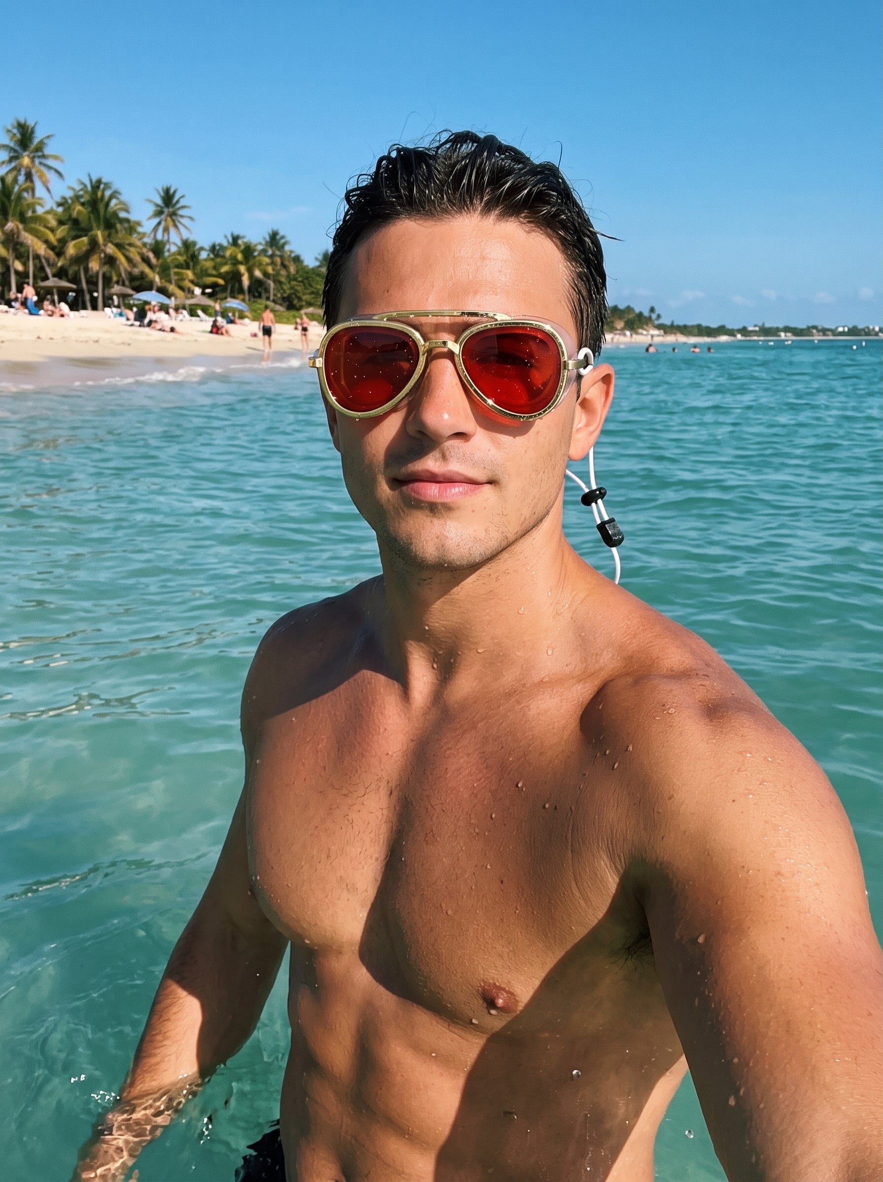 Gold / Fire | Water-Ready Luxury Sunglasses