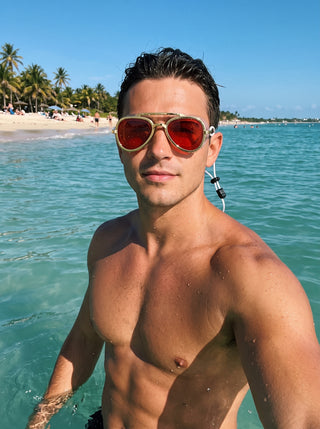 Gold / Fire | Water-Ready Luxury Sunglasses