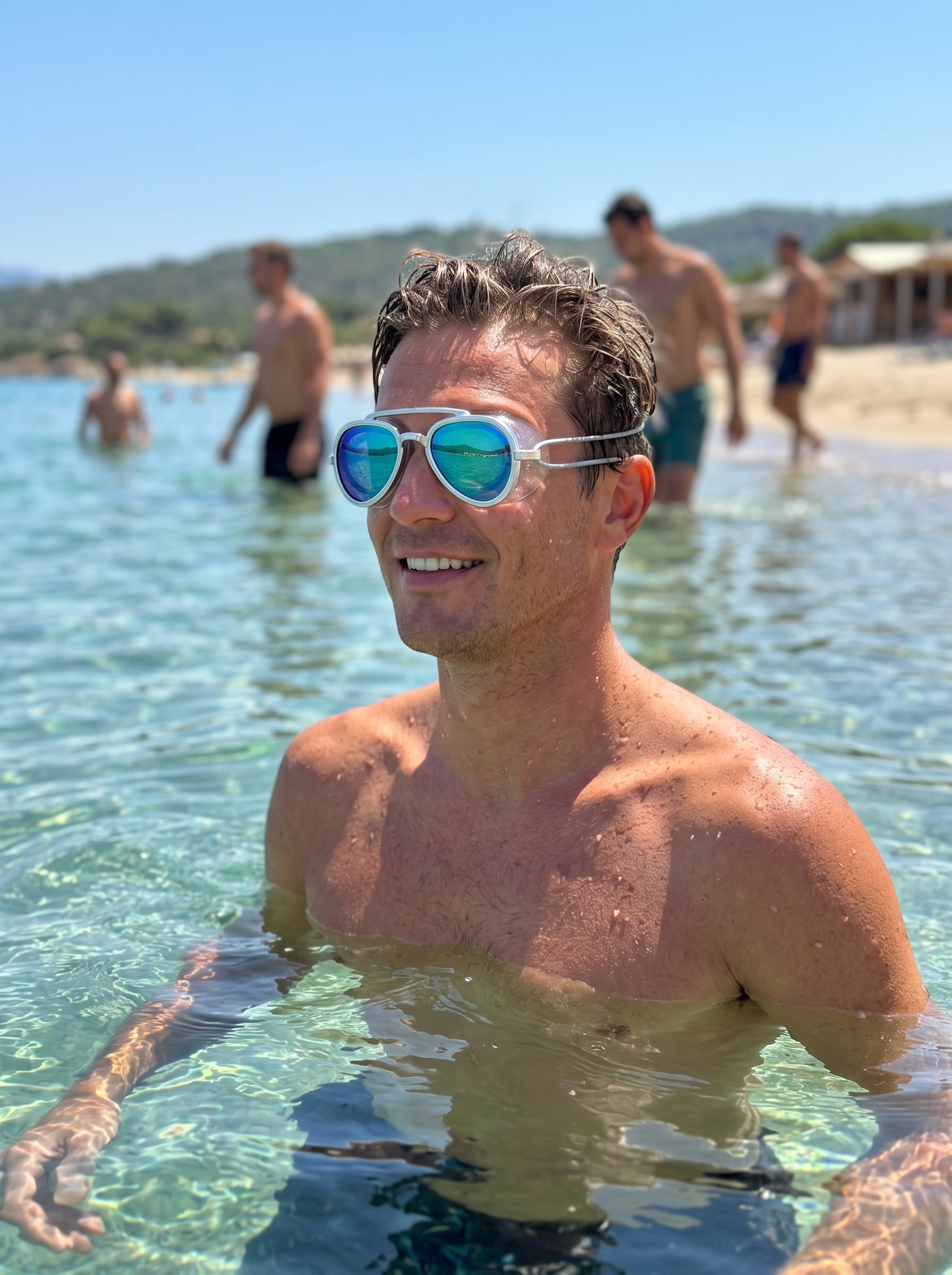 Crystal / Ocean | Water-Ready Luxury Sunglasses