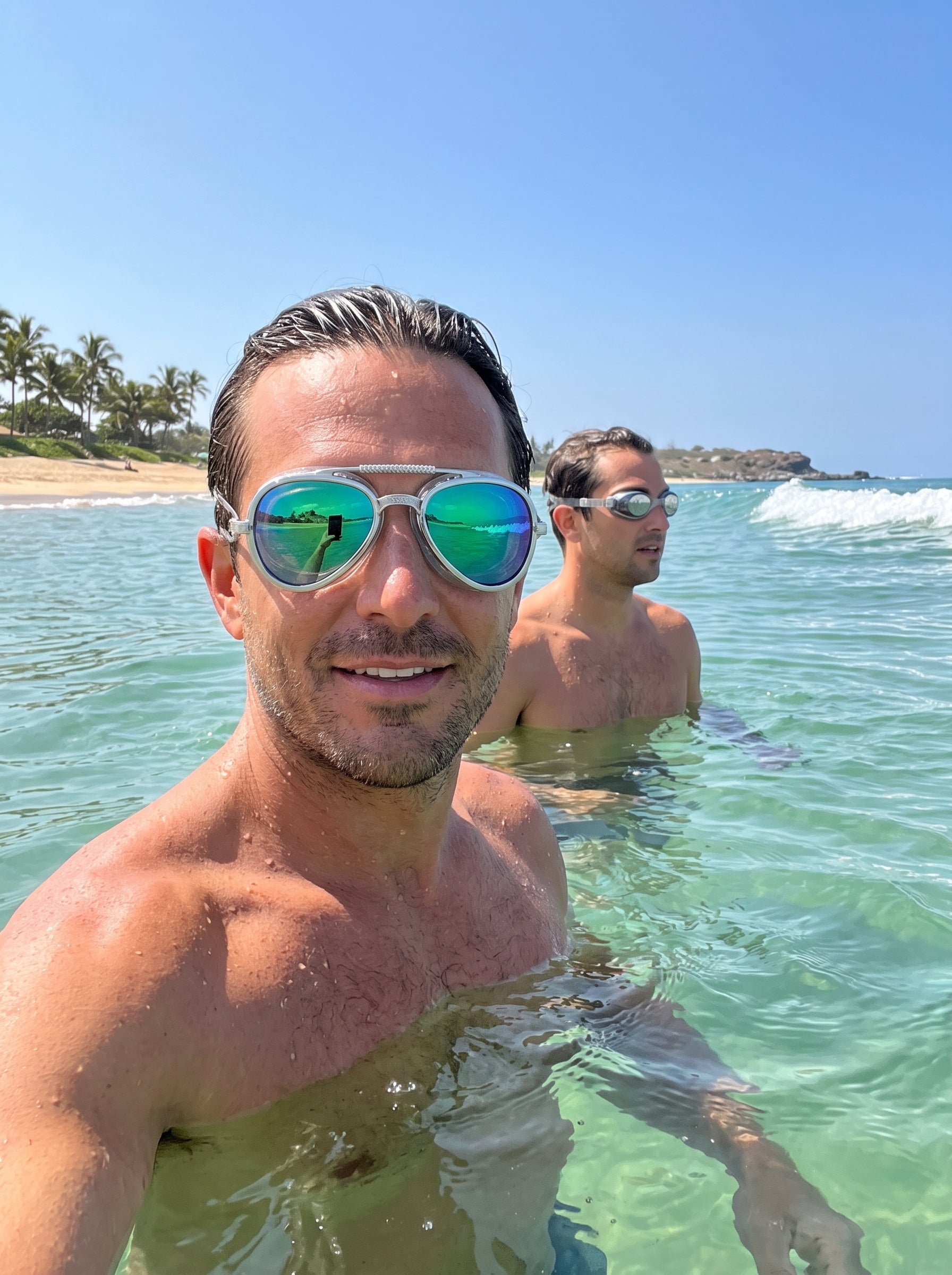 Crystal / Ocean | Water-Ready Luxury Sunglasses