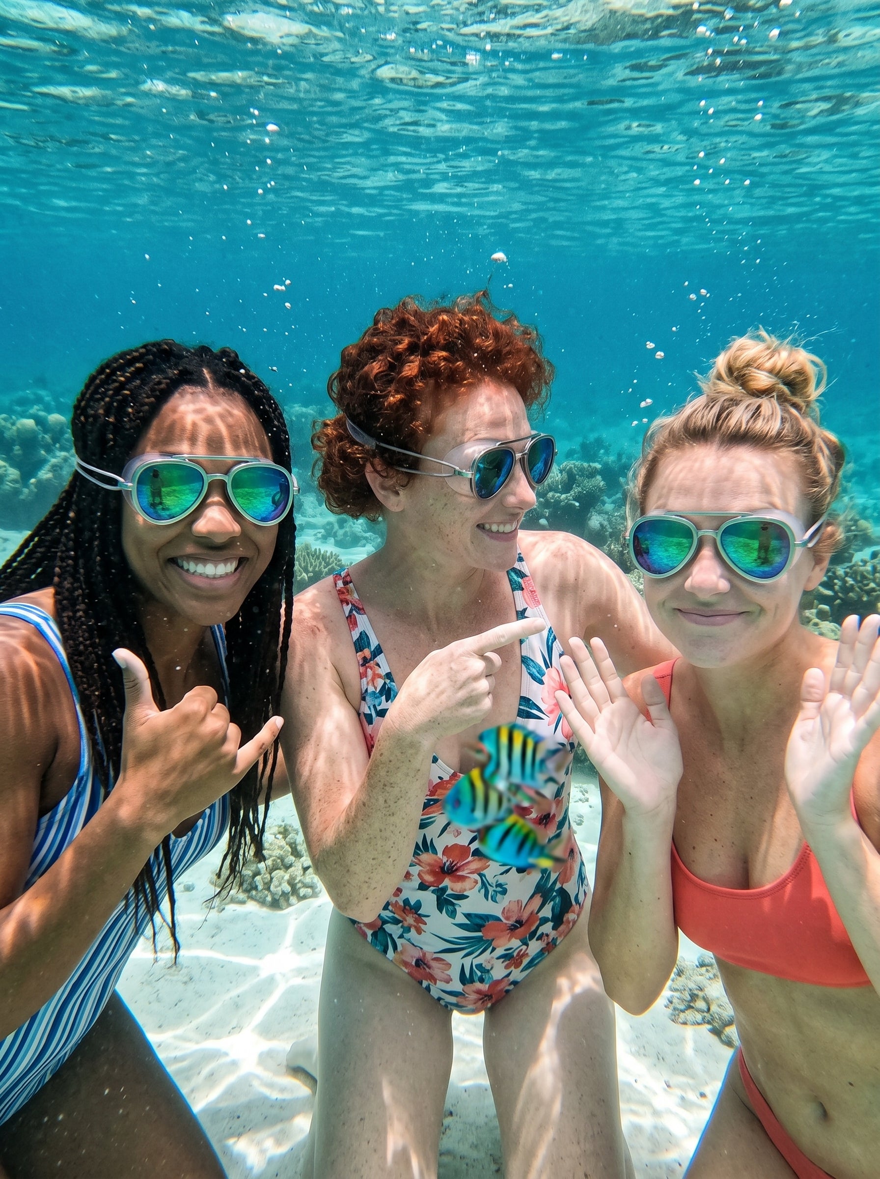 Crystal / Ocean | Water-Ready Luxury Sunglasses